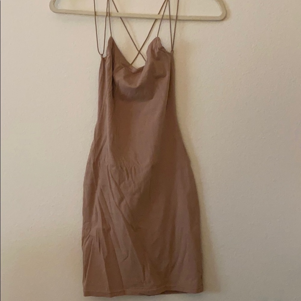 Tiger mist body con dress